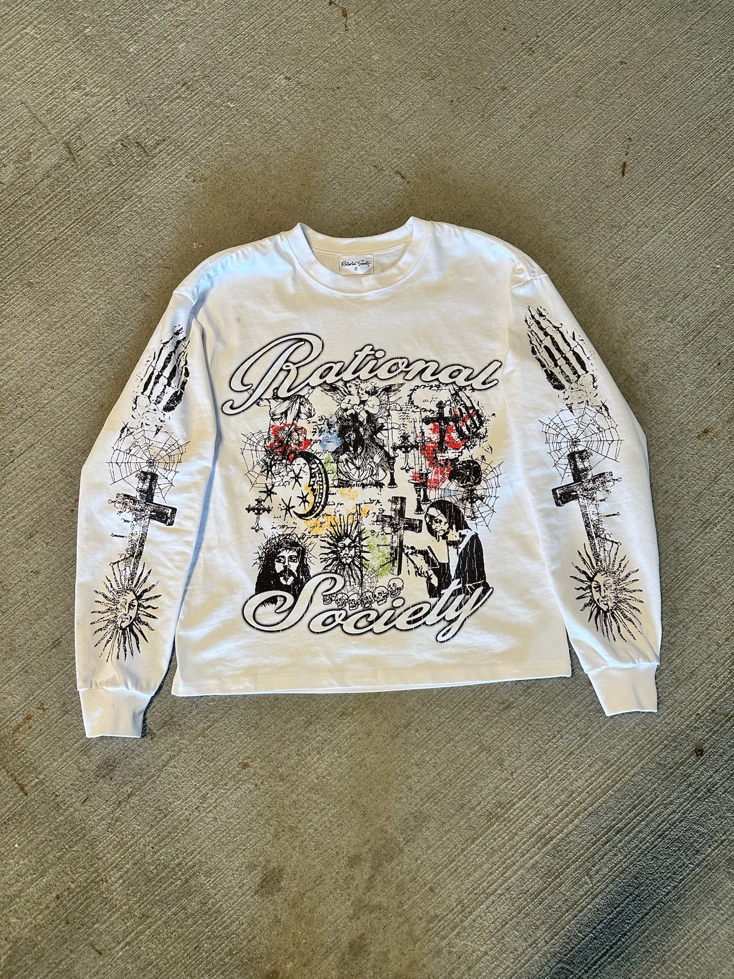 “GODLY SOCIETY” LONG SLEEVE TEE