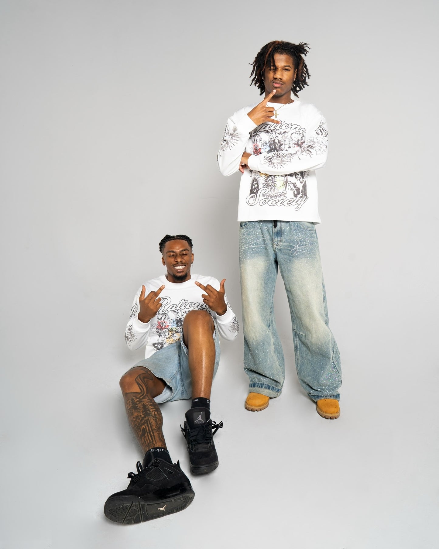 “GODLY SOCIETY” LONG SLEEVE TEE