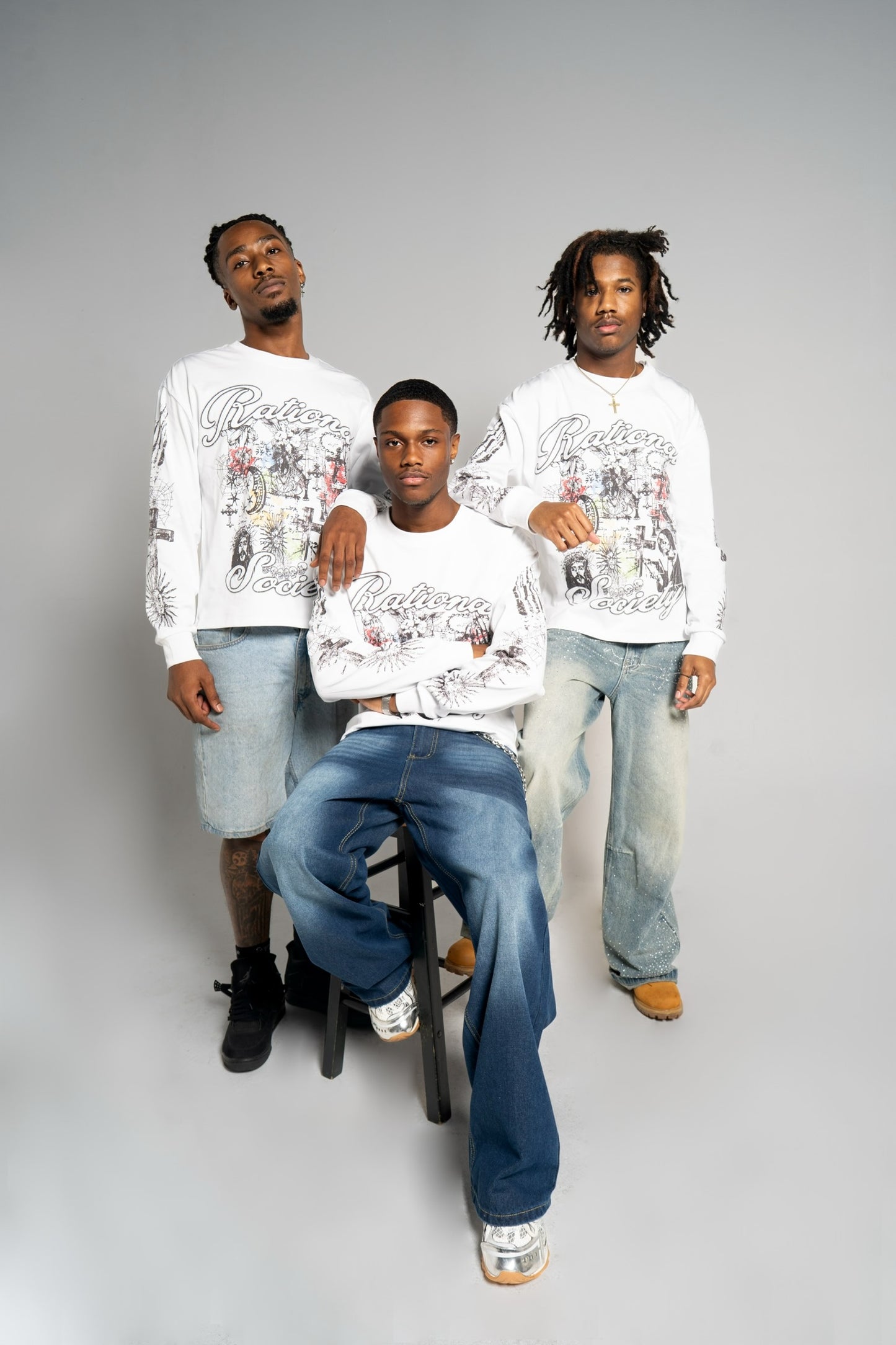 “GODLY SOCIETY” LONG SLEEVE TEE