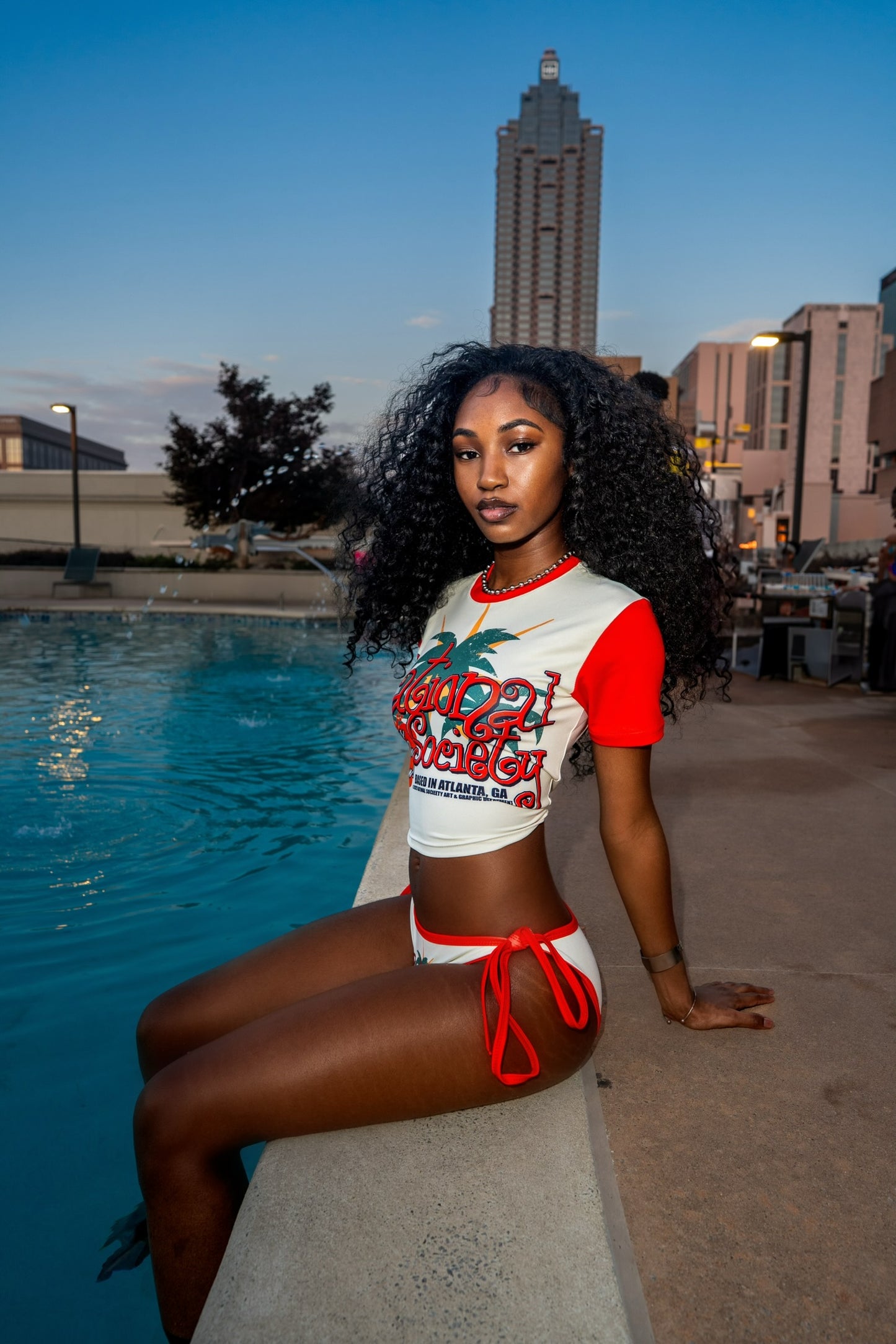 RATIONAL SOCIETY BATHING SUIT - RED