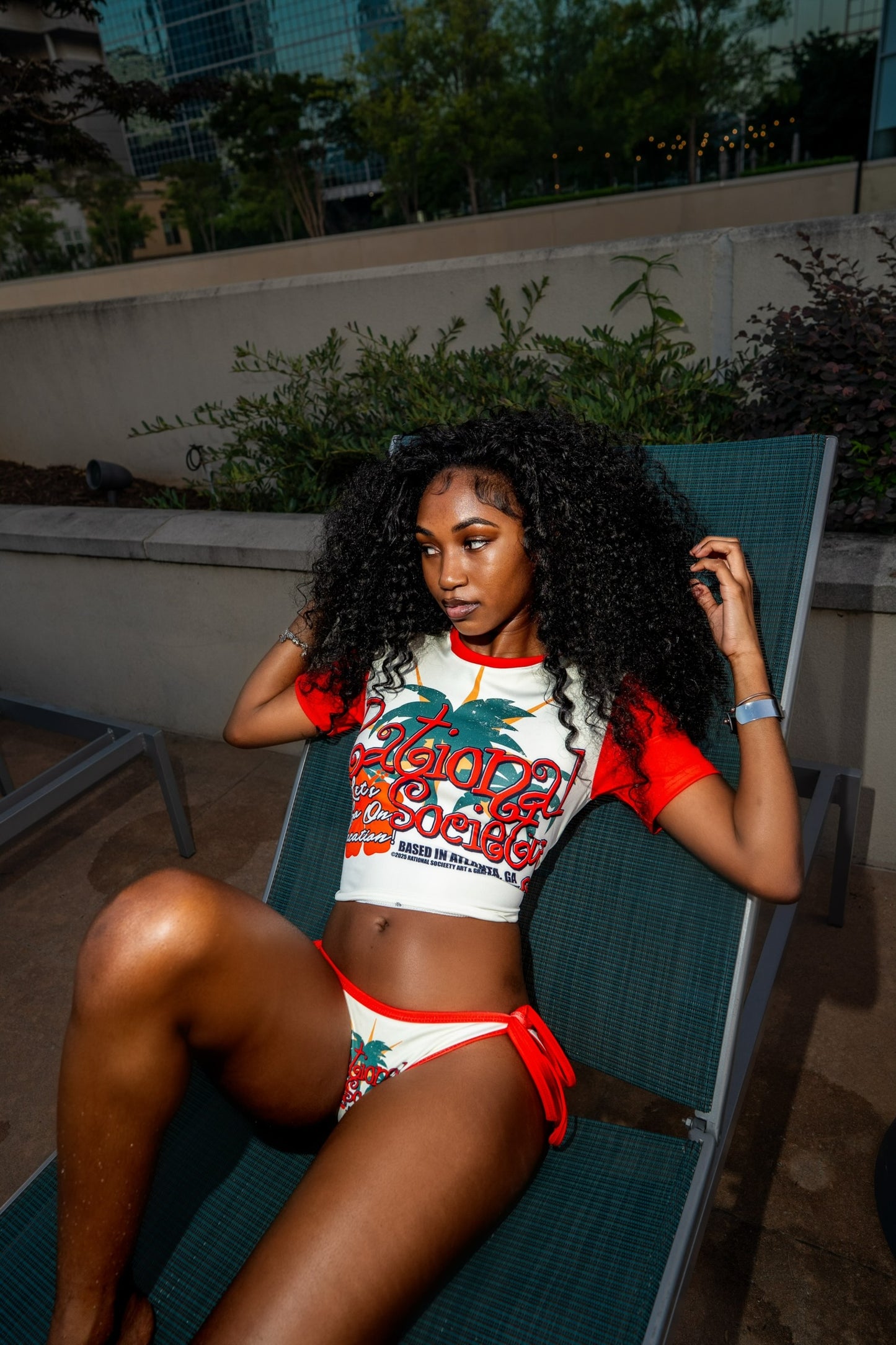 RATIONAL SOCIETY BATHING SUIT - RED