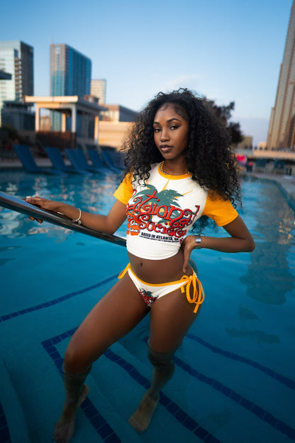 RATIONAL SOCIETY BATHING SUIT - YELLOW