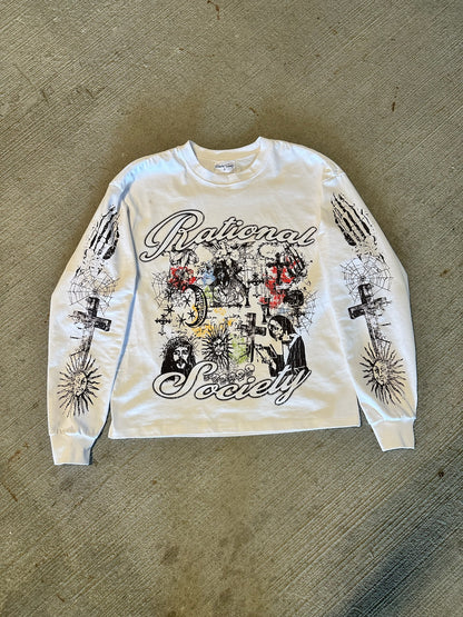 “GODLY SOCIETY” LONG SLEEVE TEE