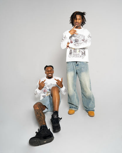 “GODLY SOCIETY” LONG SLEEVE TEE