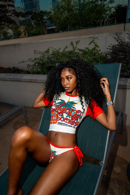 RATIONAL SOCIETY BATHING SUIT - RED